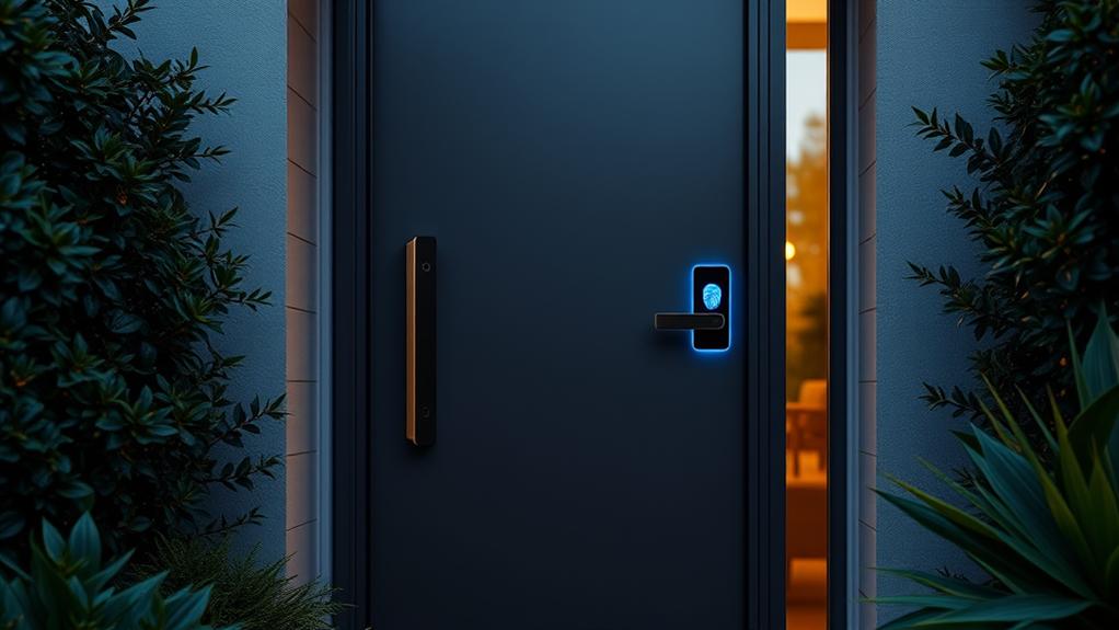 biometric home security locks