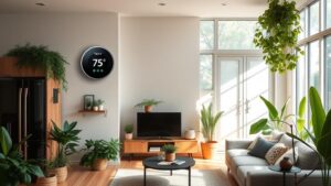energy efficient smart thermostat