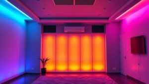 intelligent lighting system features