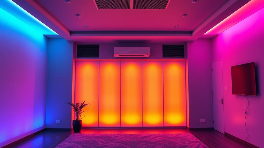 intelligent lighting system features